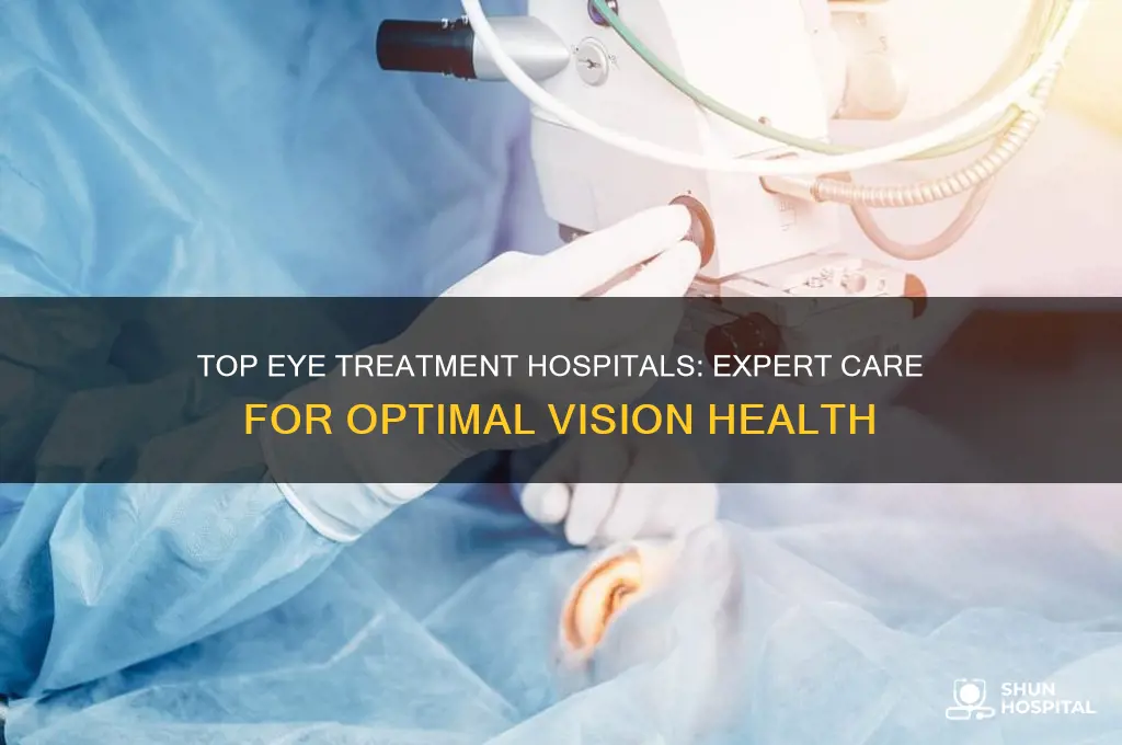 which hospital is best for eye treatment