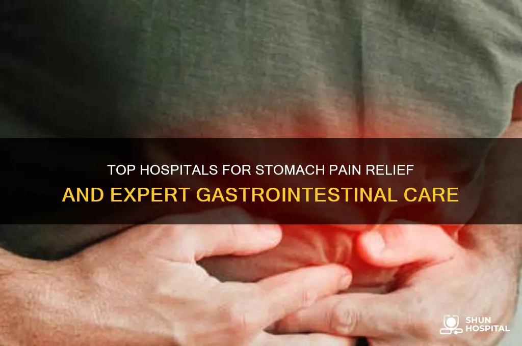 which hospital is best for stomach pain