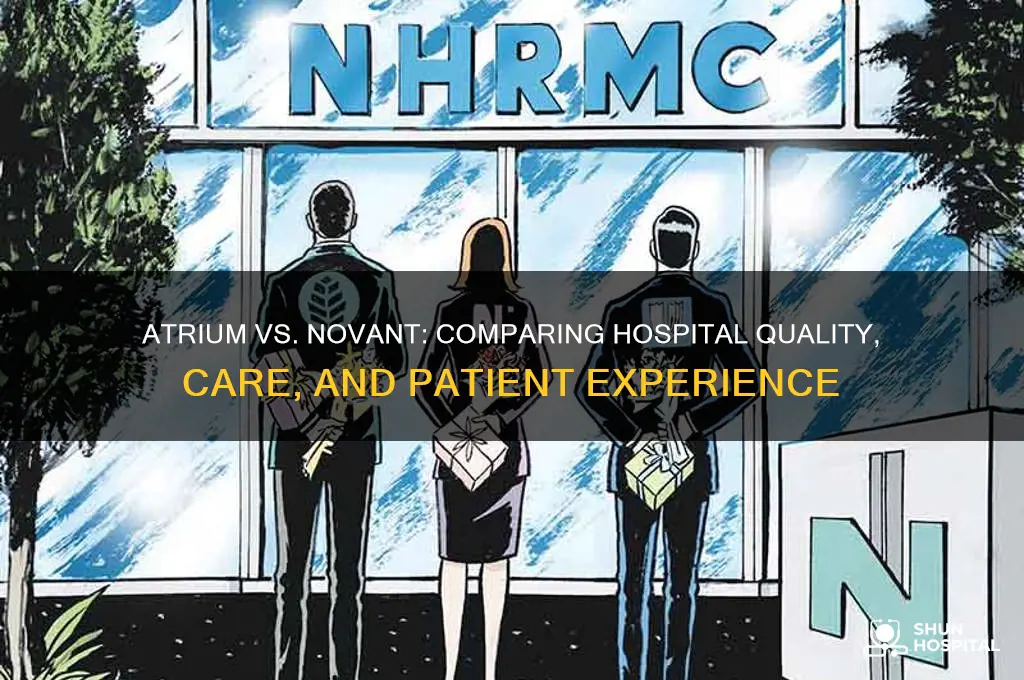 which hospital is better atrium or novant