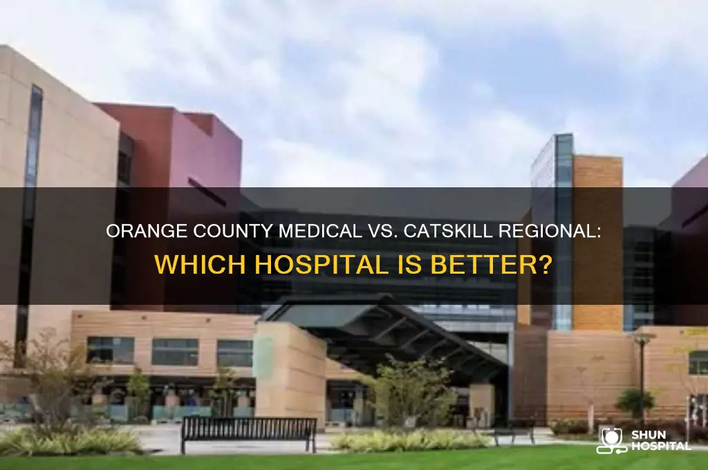 which hospital is better orange county medical or catskill regional