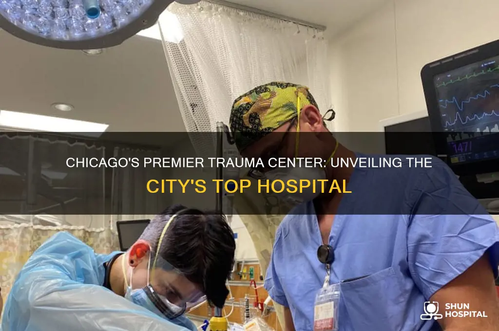 which hospital is chicagos 1 trauma center