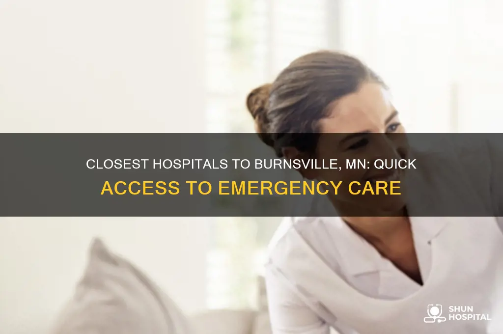 which hospital is closest to burnsville mn