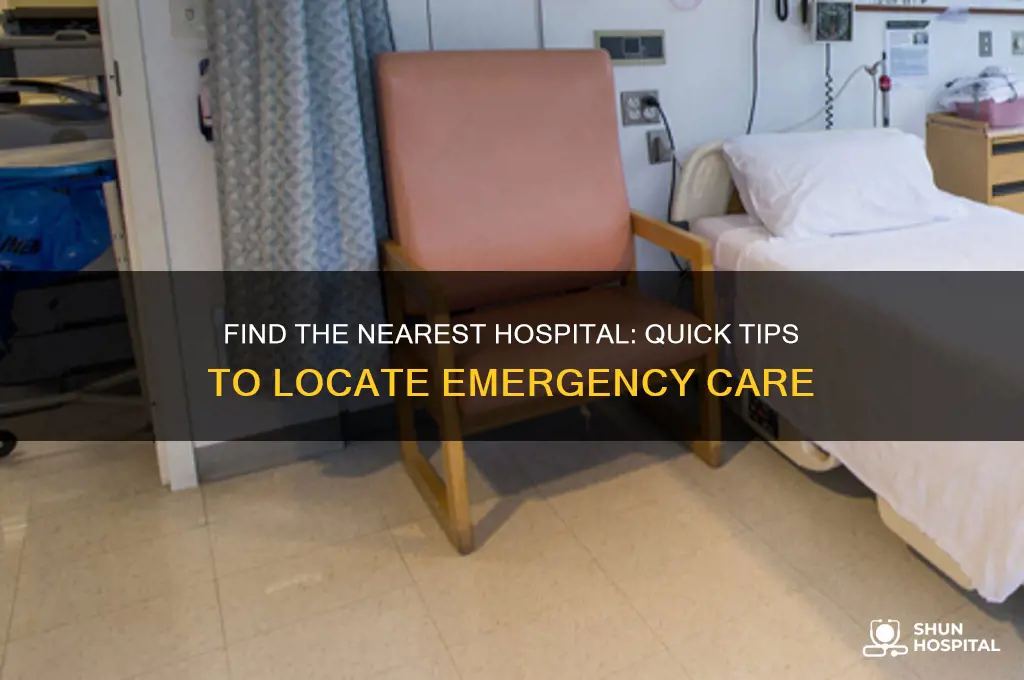 which hospital is closest to my house