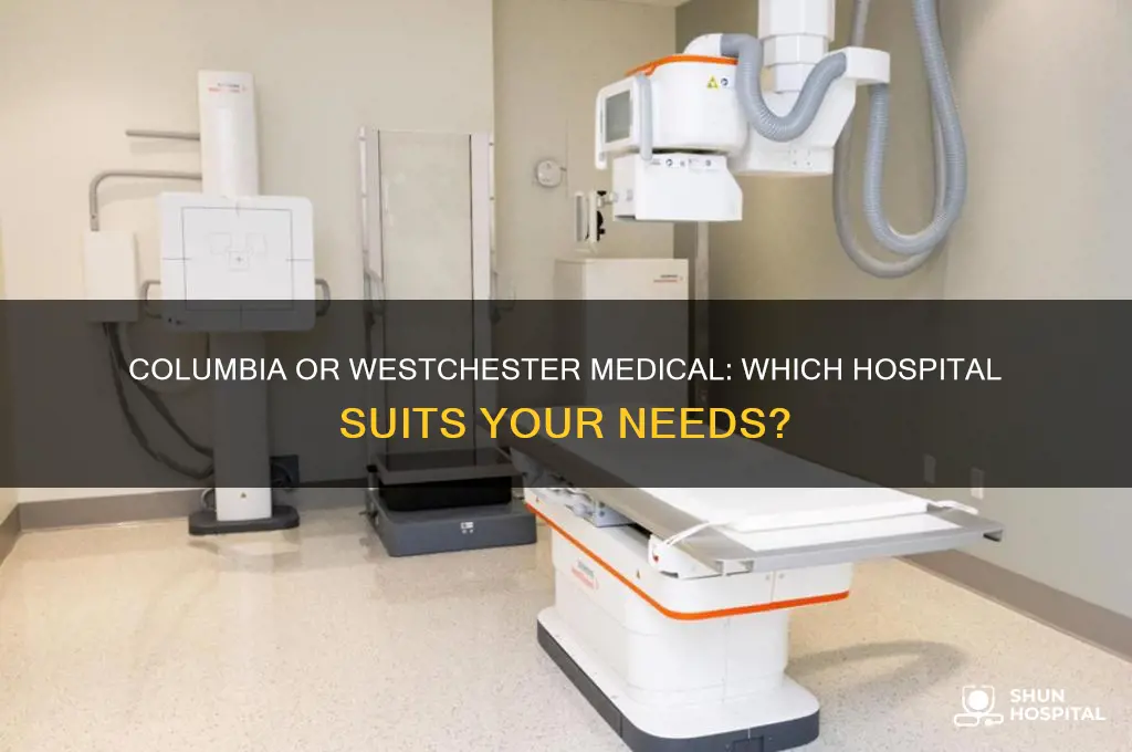 which hospital is columbia or westchester medical