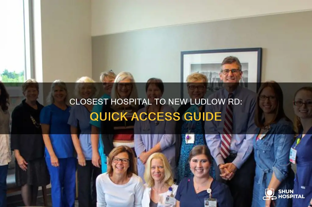 which hospital is the closest to new ludlow rd