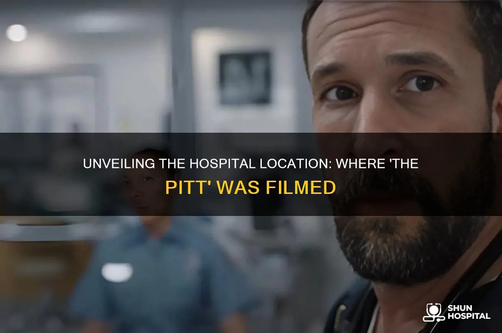 which hospital is the pitt filmed at