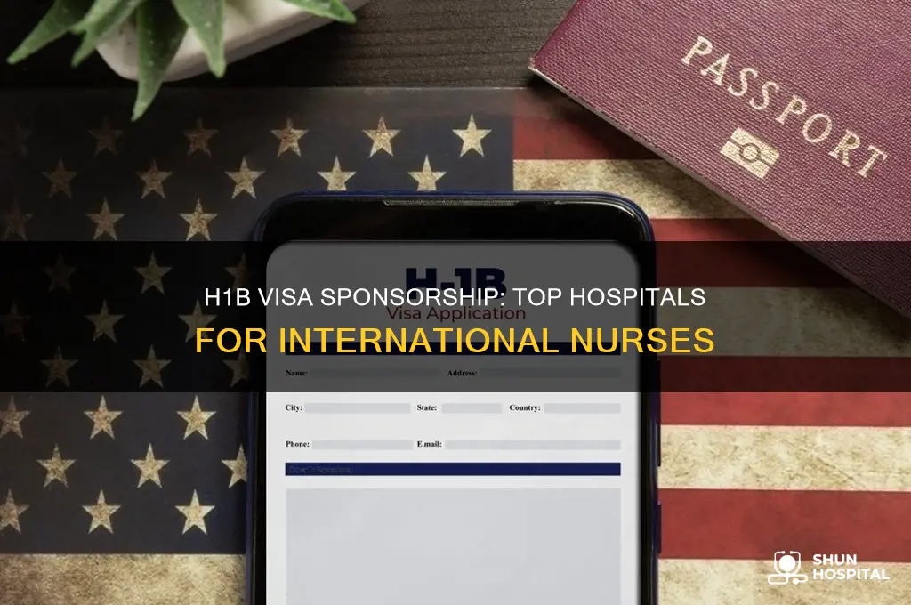 which hospital sponsor nurses for h1b visa