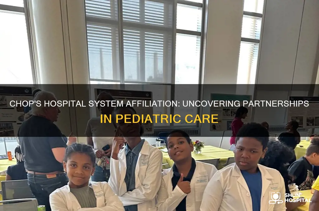 which hospital system is chop affiliated with