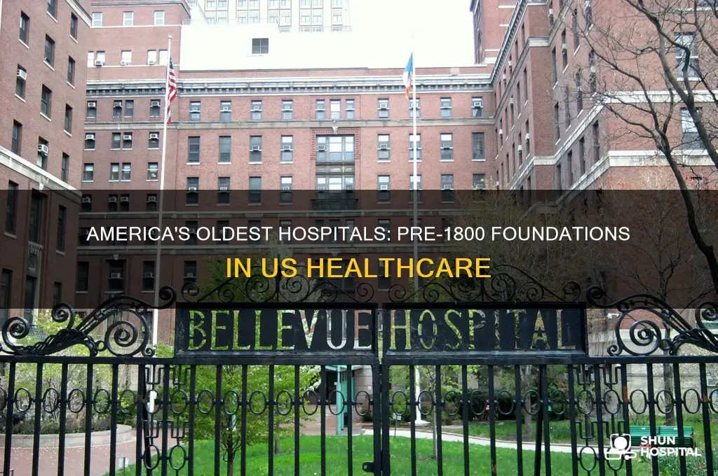 which hospital was founded in the us before 1800