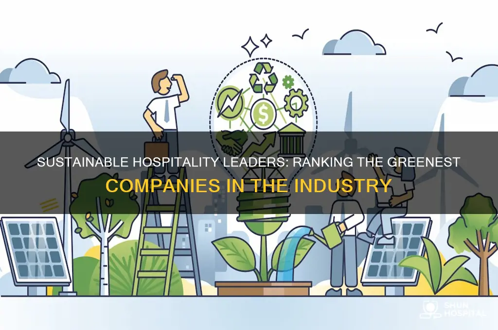 which hospitality company are the most sustainable