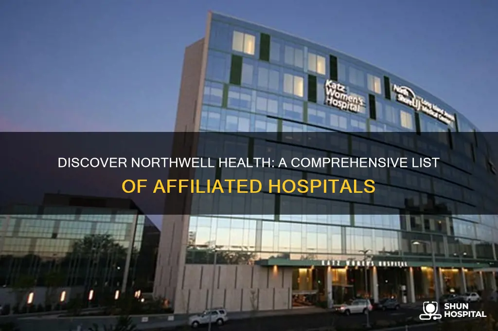 which hospitals are part of northwell health