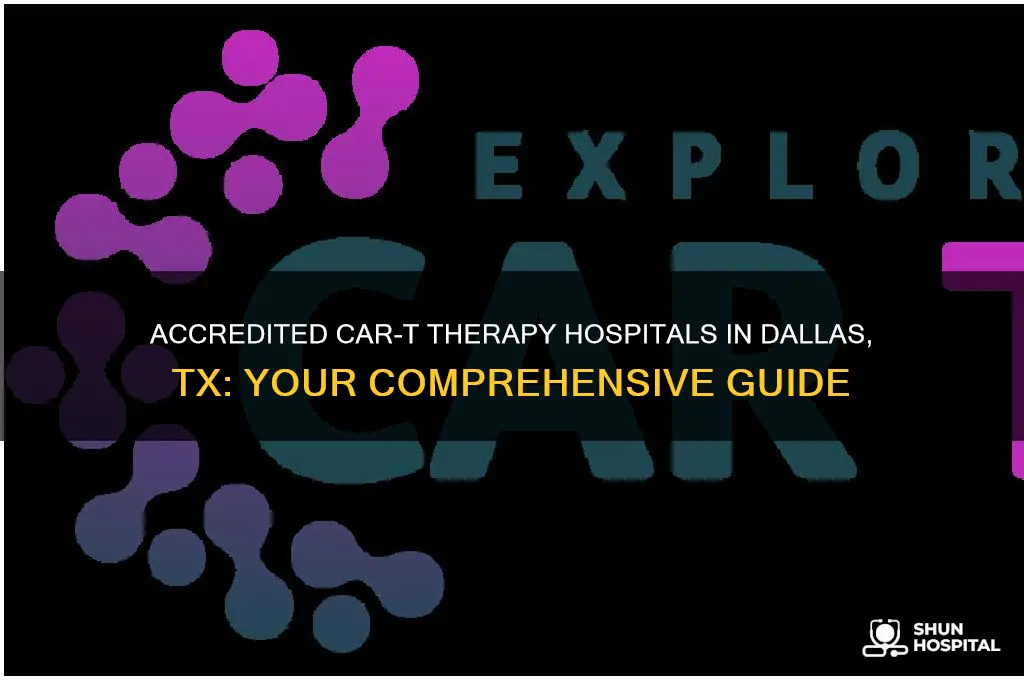 which hospitals in dallas tx are accredited for car-t therapy