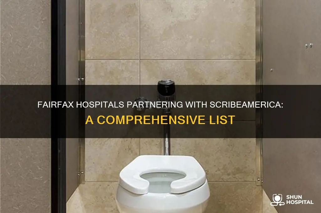 which hospitals in fairfax does scribeamerica have
