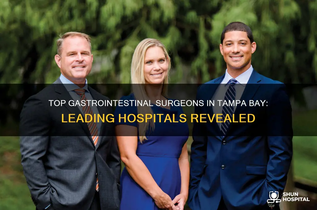 which hospitals in tampa bay area have best gastrointestinal surgeons