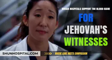 Hospitals Supporting Jehovah's Witnesses' Bloodless Treatment Options