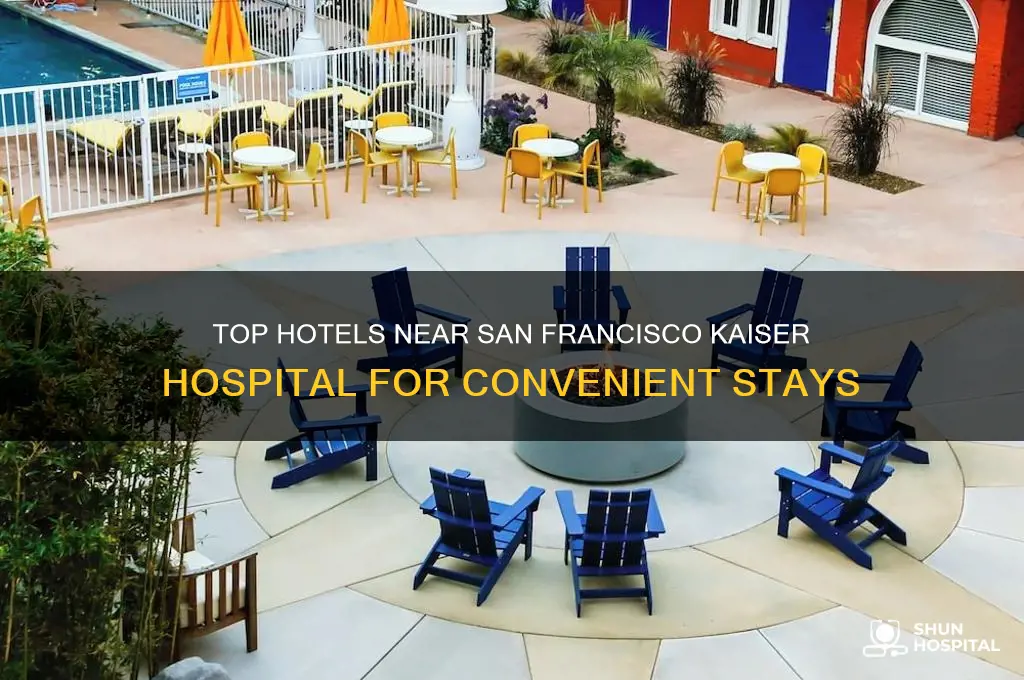 which hotels are near to san francisco kaiser hospital