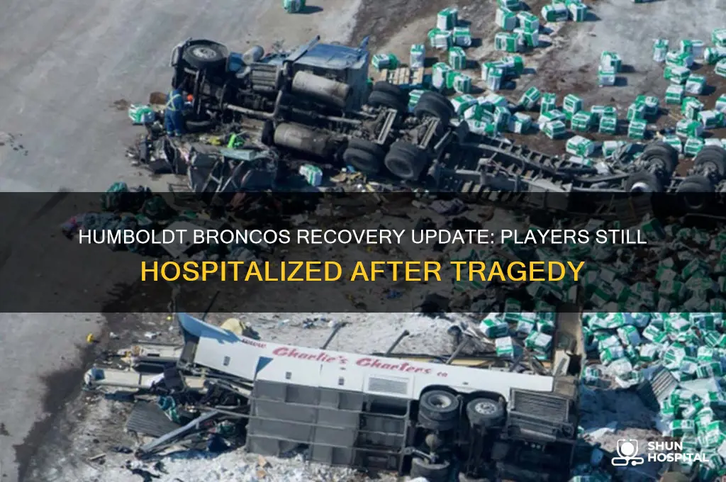 which humboldt broncos are still in hospital