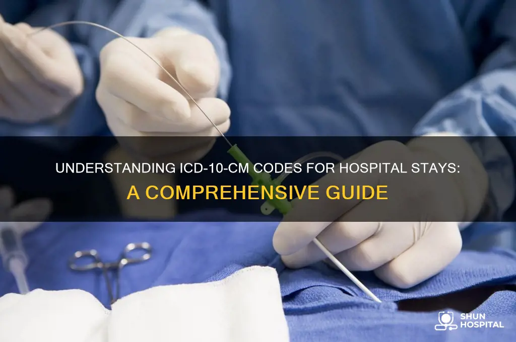 which icd 10 cm code hospital stay