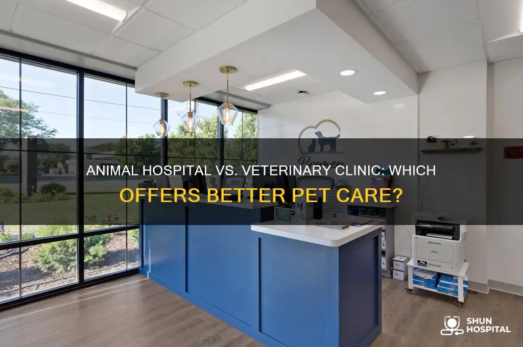 which is better animal hospital or veterinary