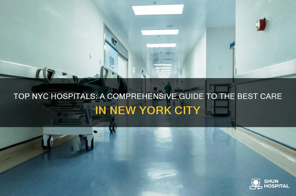 which is the best hospital in new york city