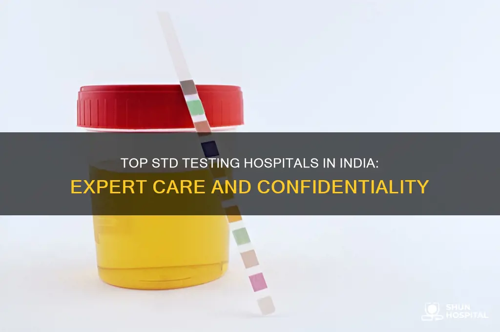 which is the best hospital to check std in india