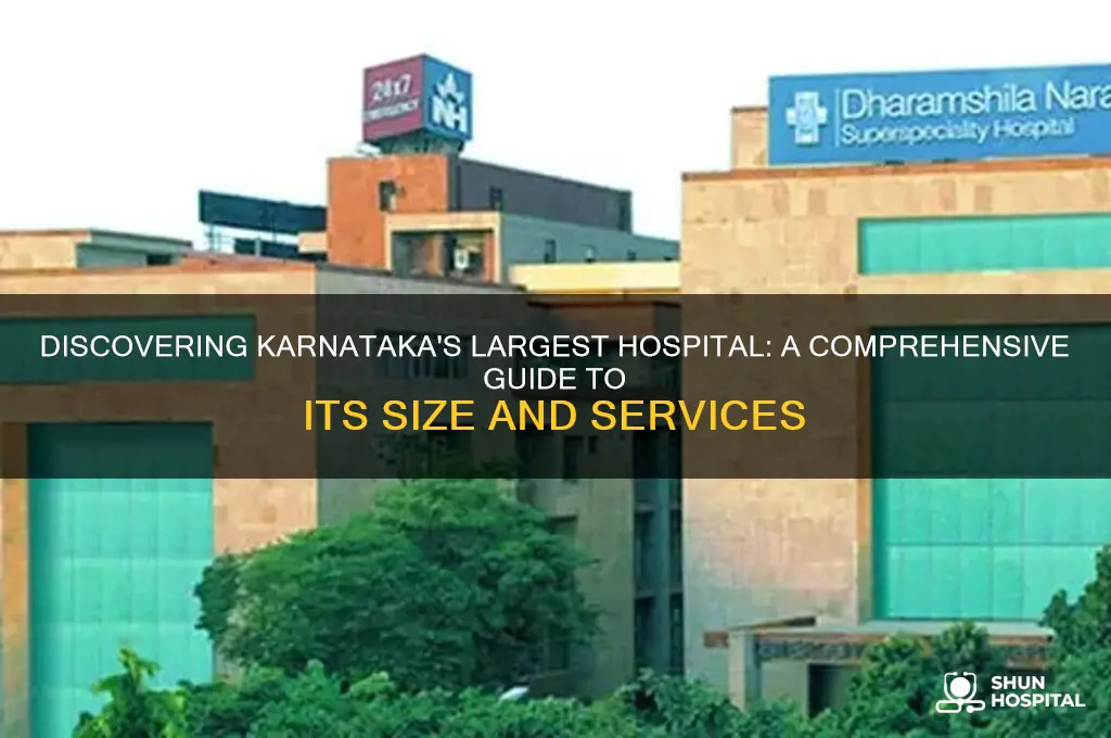 which is the biggest hospital in karnataka
