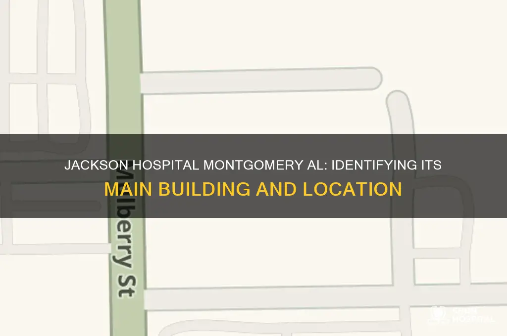 which is the mail building of jackson hospital montgomery al