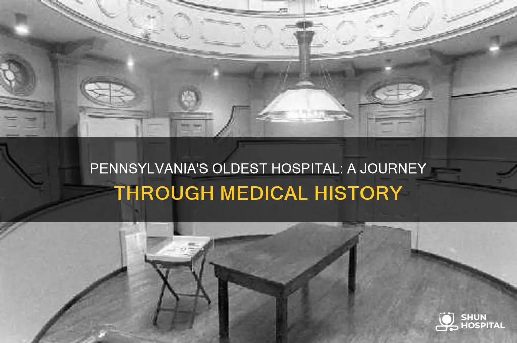 which is the oldest hospital in pennsylvania