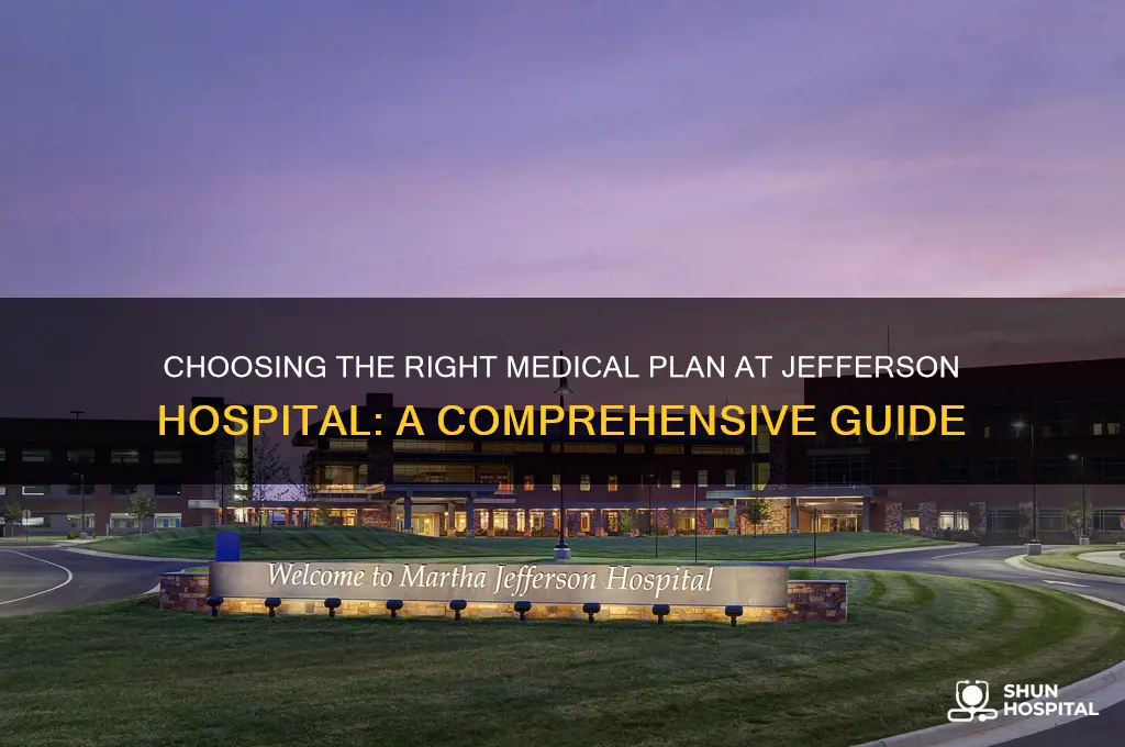 which medical plan to choose jefferson hospital