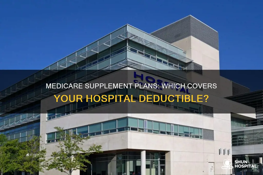 which medicare supplement pkan oays hospitable deductible