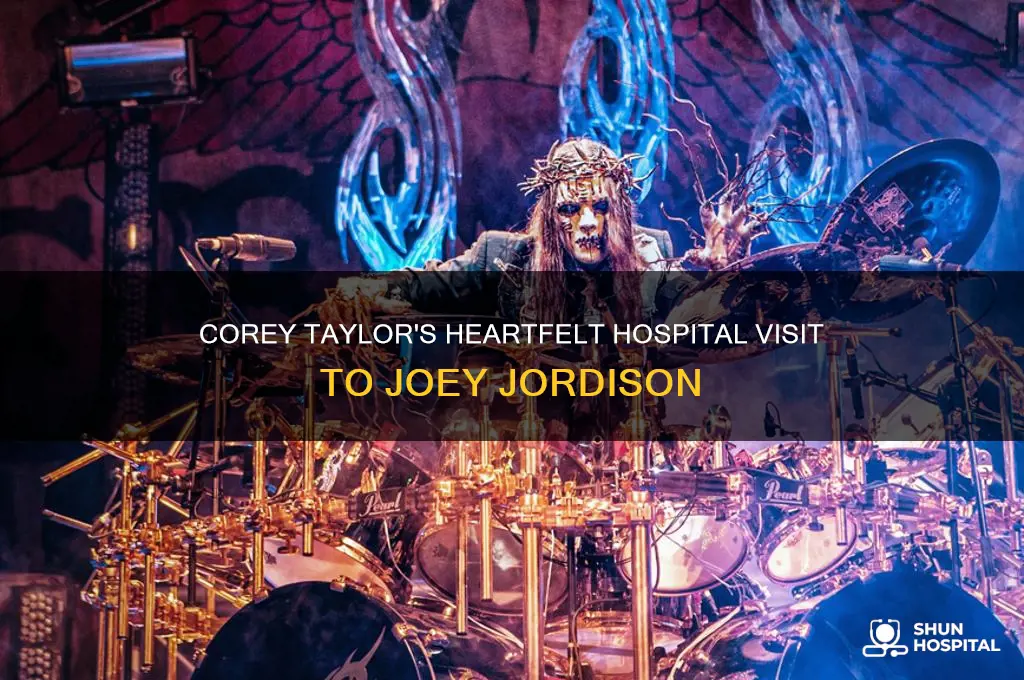which member of slipknot visited joey in the hospital
