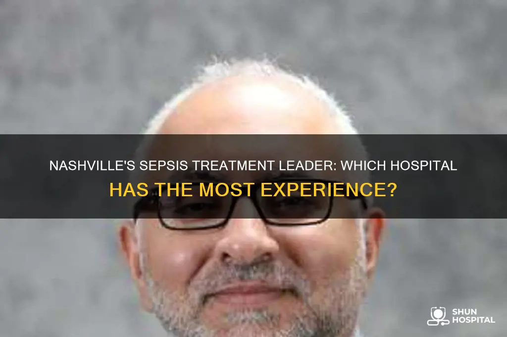 which nashville hospital has the most experience treating sepsis