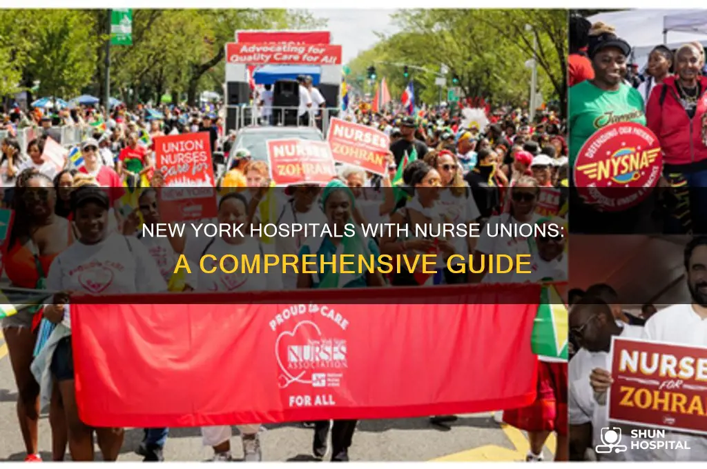 which new york hospitals have nurse union