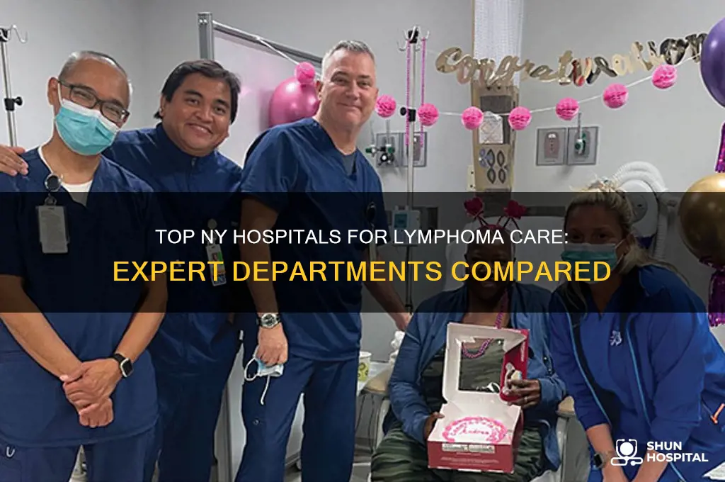 which ny area hospitals have the best lymphoma departments