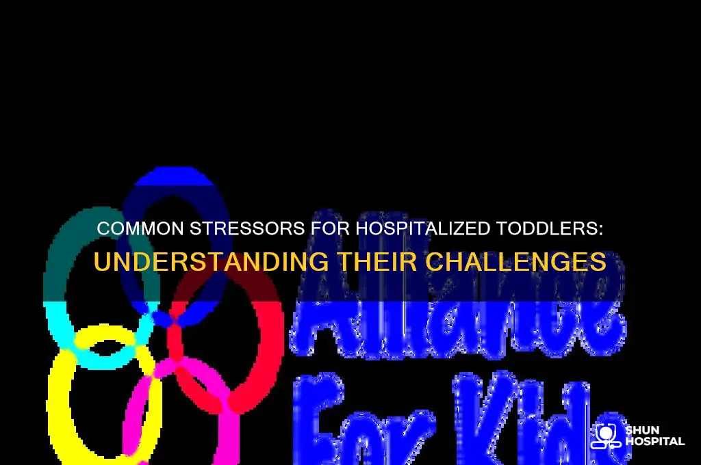 which of the following are stressors common to hospitalized toddlers