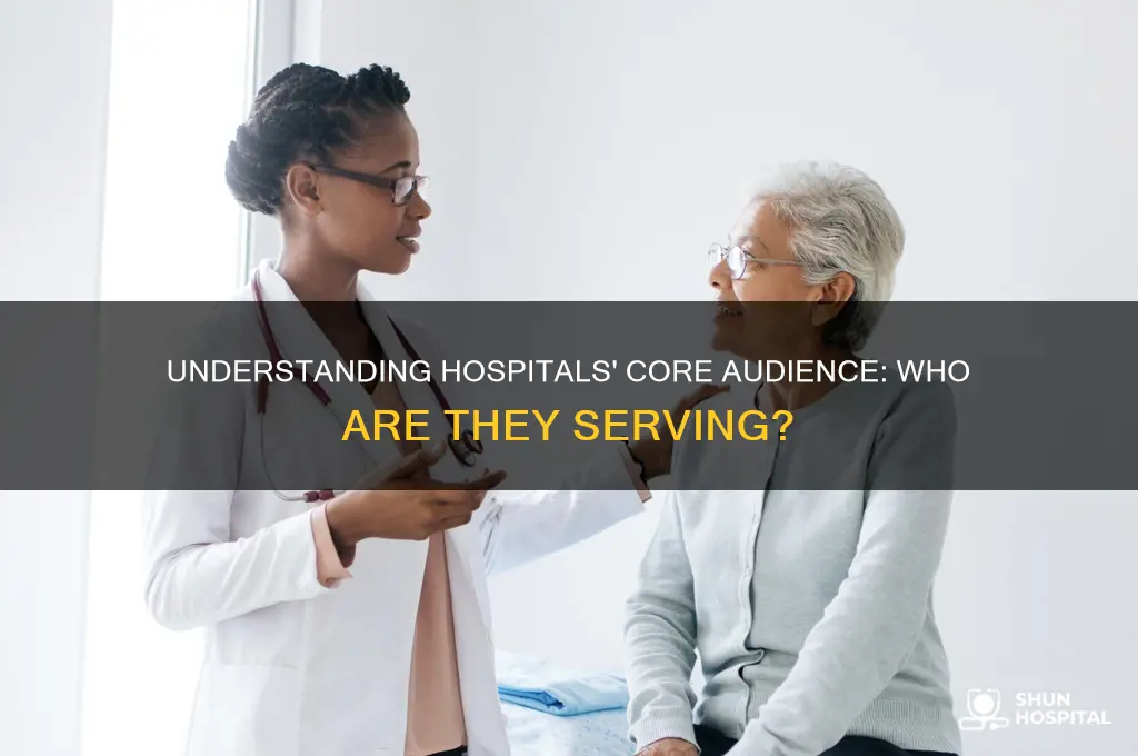 which of the following is a basic audience for hospitals