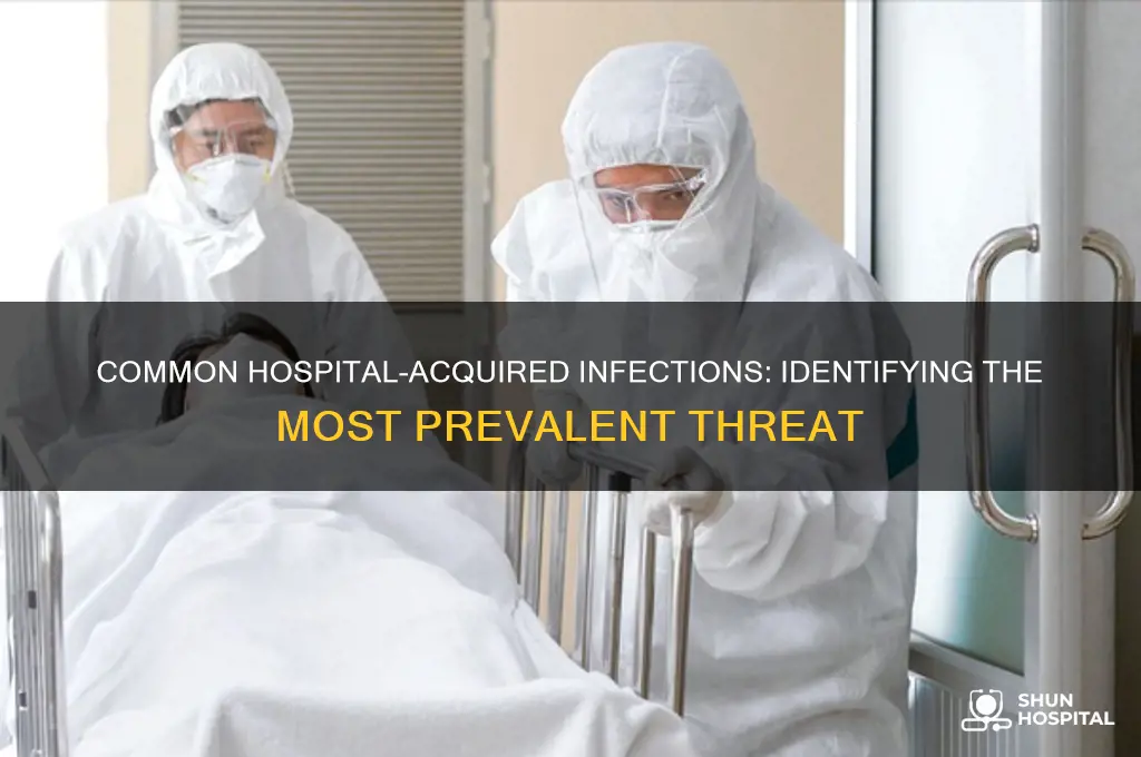 which of the following is a common hospital-acquired infection