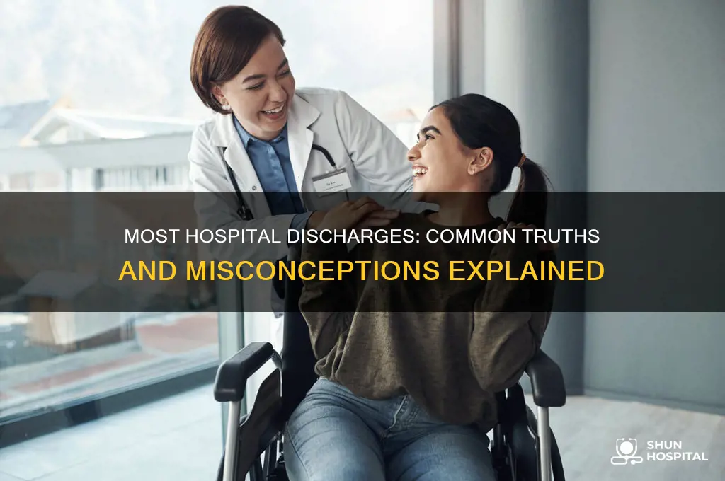 which of the following is true about most hospital discharges
