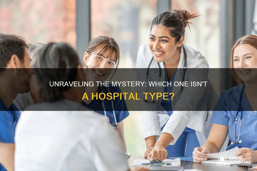 which one of these is not a type of hospital