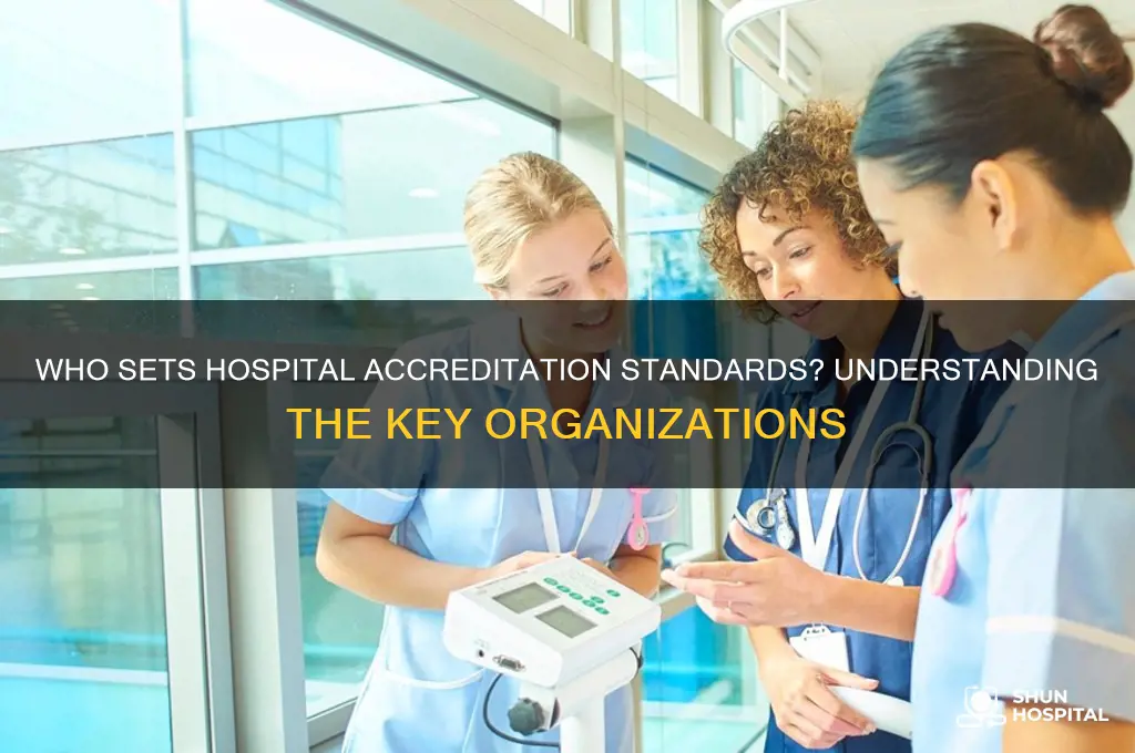 which organization establishes standards for hospital accreditation