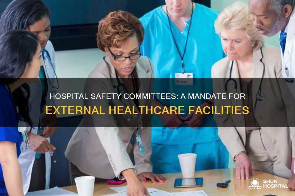 which outside hospital requires hospitals have a safety commitee