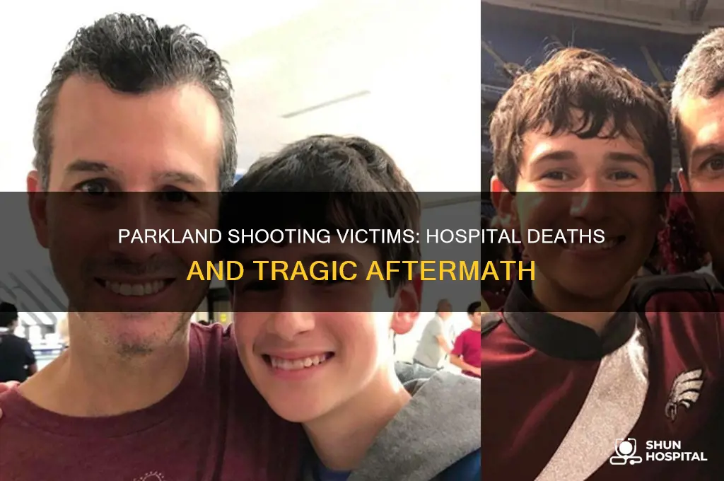 which parkland victims died at the hospital