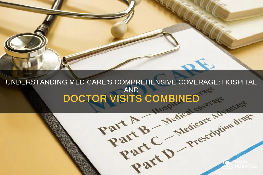 which part of medicare combines both hospital visits plus doctors