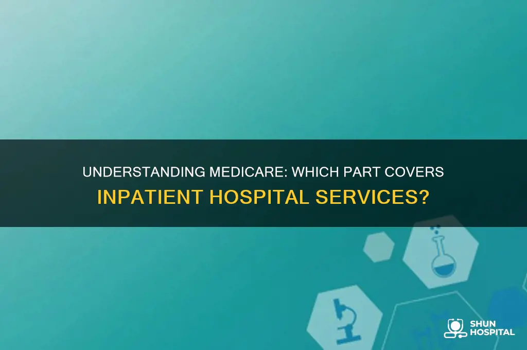which part of medicare covers medical inpatient hospital services