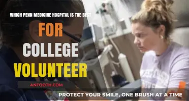 Top Penn Medicine Hospitals for College Volunteer Opportunities