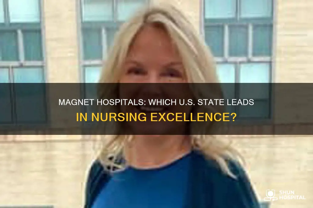 which state has the most magnet hospitals