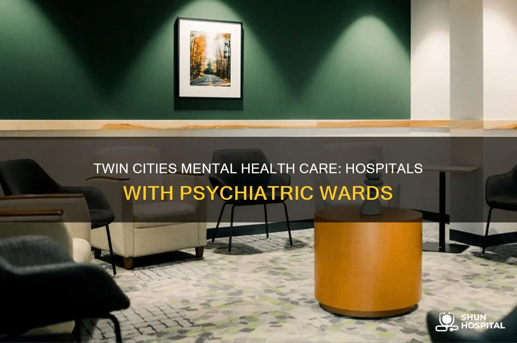 which twin cities hospitals have psych wards