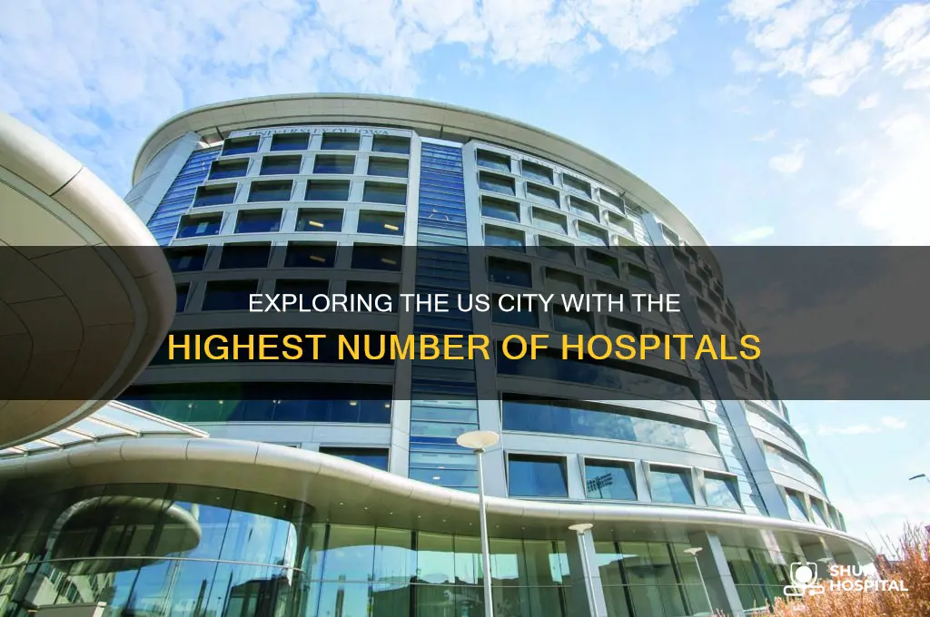 which us city has the most hospitals