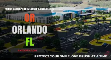 Comparing VA Hospital Sizes: Gainesville vs. Orlando, Florida