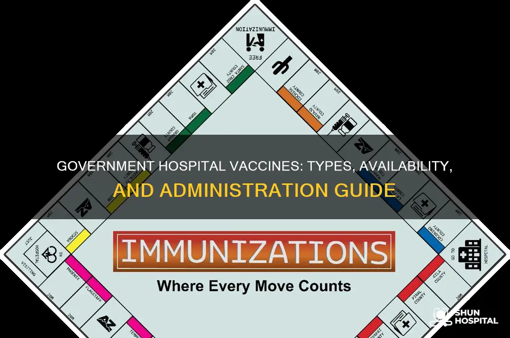 which vaccine is given in govt hospital